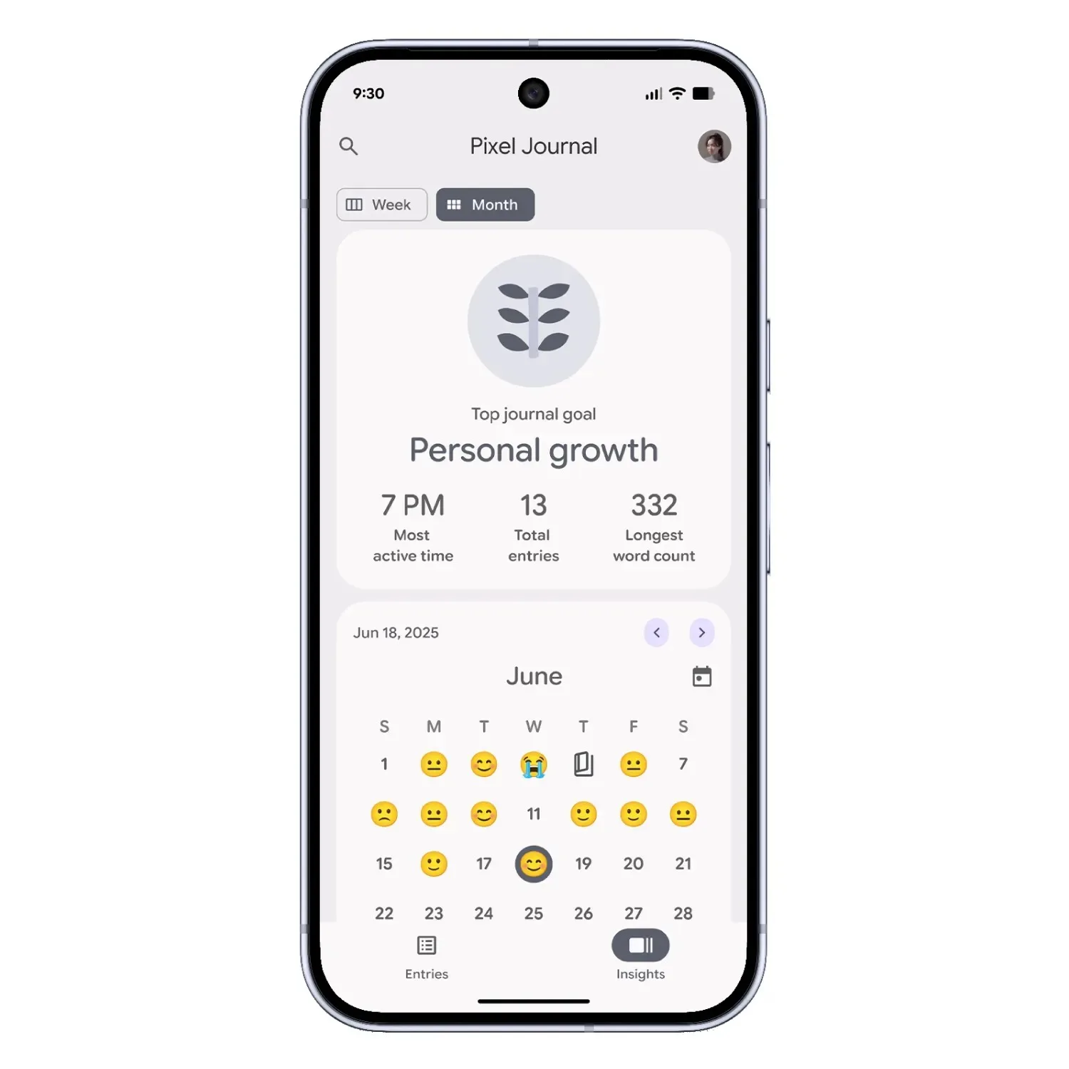 Pixel Journal : le journal intime intelligent et local signé Google (exclusif aux Pixel 10)