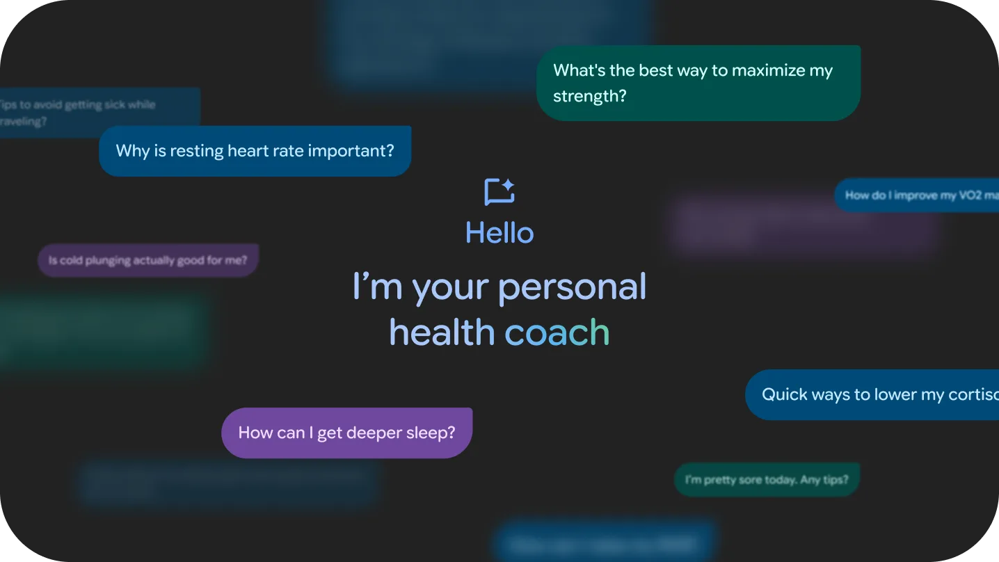 Fitbit et Google lancent un coach de santé personnel basé sur l’IA