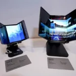 Samsung Galaxy Z tri fold device