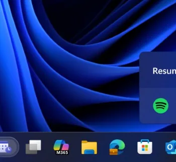 Windows 11 : Spotify et Android synchronisés avec la nouvelle fonction « Reprendre depuis votre téléphone »