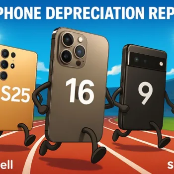 iPhone vs Galaxy : Samsung rattrape Apple sur la valeur de revente