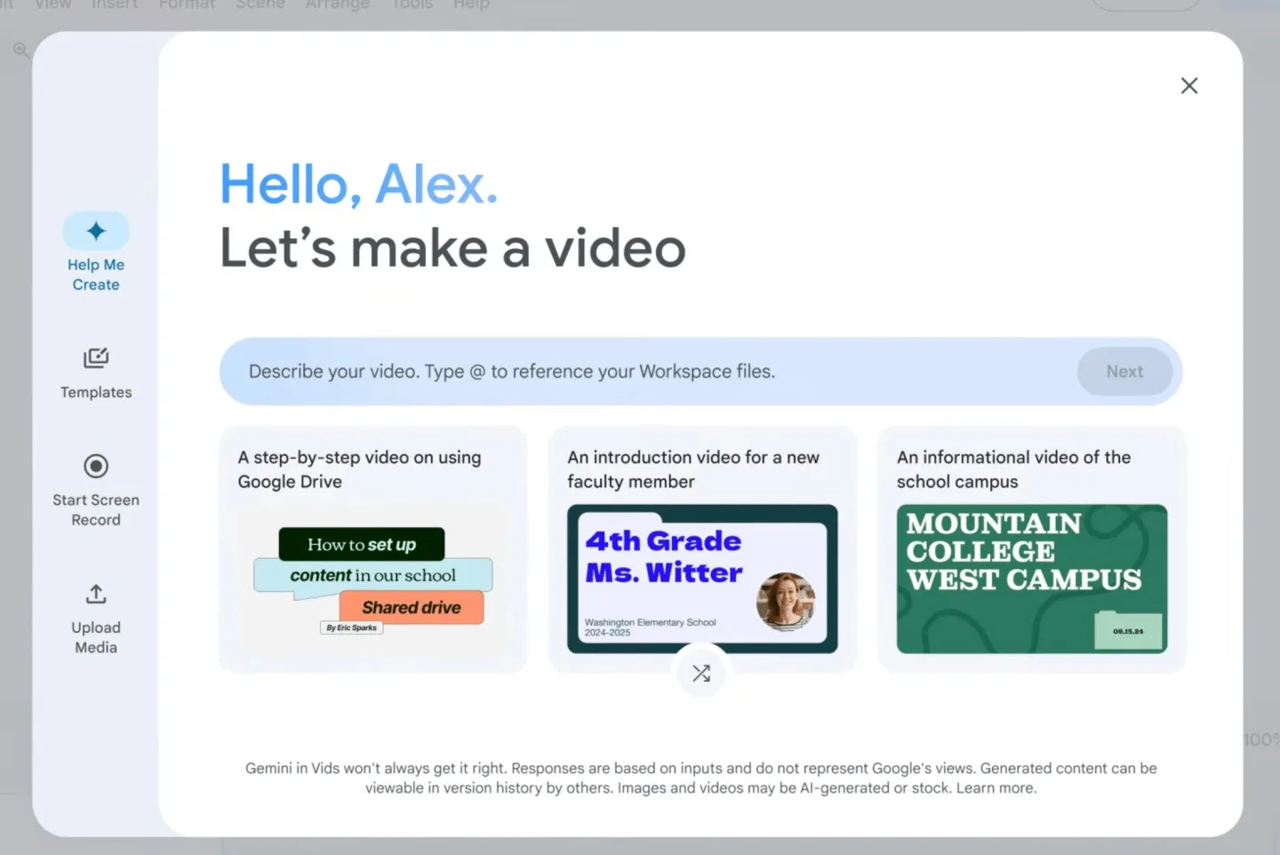Google Vids est désormais disponible pour tous, mais avec des fonctions IA limitées 49 Google Vids est désormais disponible pour tous, mais avec des fonctions IA limitées