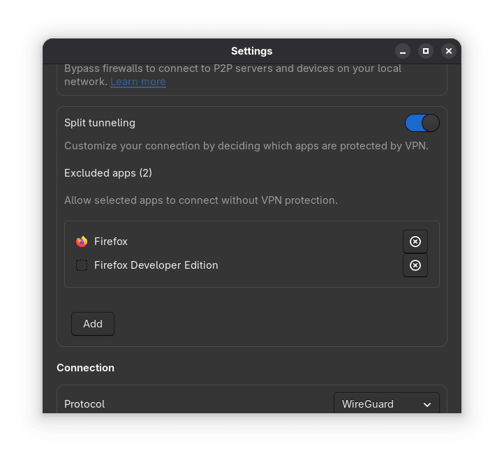 Proton VPN active le split tunneling sur Linux : plus de contrôle pour les utilisateurs open source 53 image 10 1233000c9e