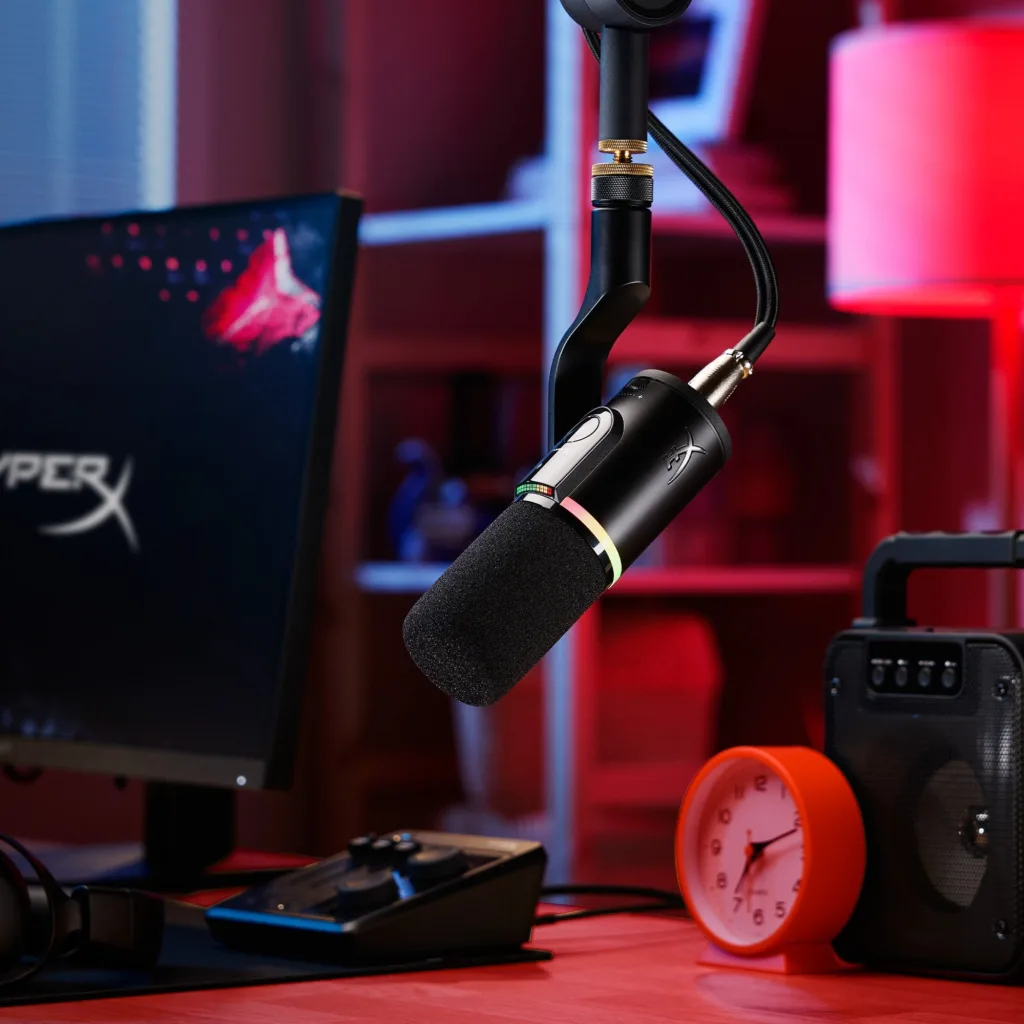 HyperX lance FlipCast et SoloCast 2 : deux micros USB/XLR pour streamers et gamers 52 kf 1 hyperx flipcast streaming x
