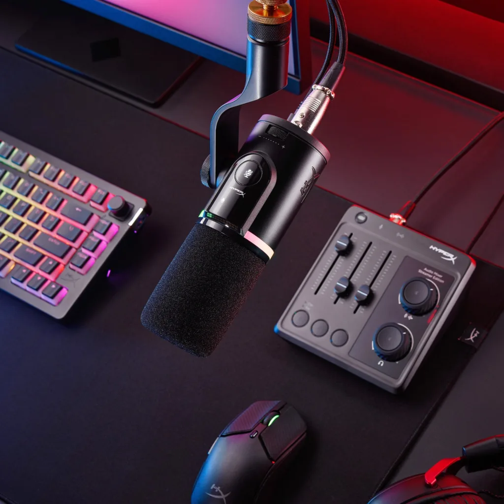 HyperX lance FlipCast et SoloCast 2 : deux micros USB/XLR pour streamers et gamers 51 kf 6 hyperx flipcast streaming x
