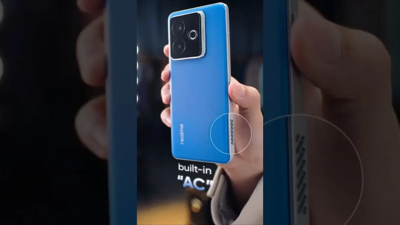 Realme Chill Fan Phone : le premier smartphone avec climatisation intégrée dévoilé