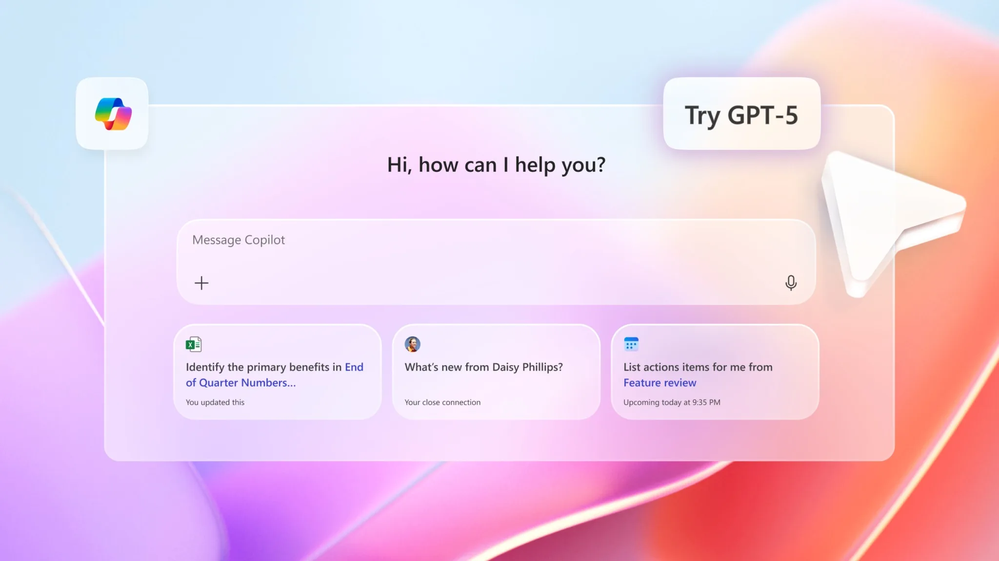 microsoft 365 copilot gpt 5 2048