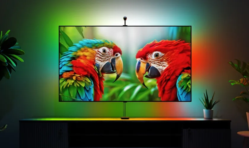 Nanoleaf 4D V2 : Éclairage immersif pour TV avec installation plus simple et couleurs plus vives 70 Nanoleaf 4D V2 : Éclairage immersif pour TV avec installation plus simple et couleurs plus vives