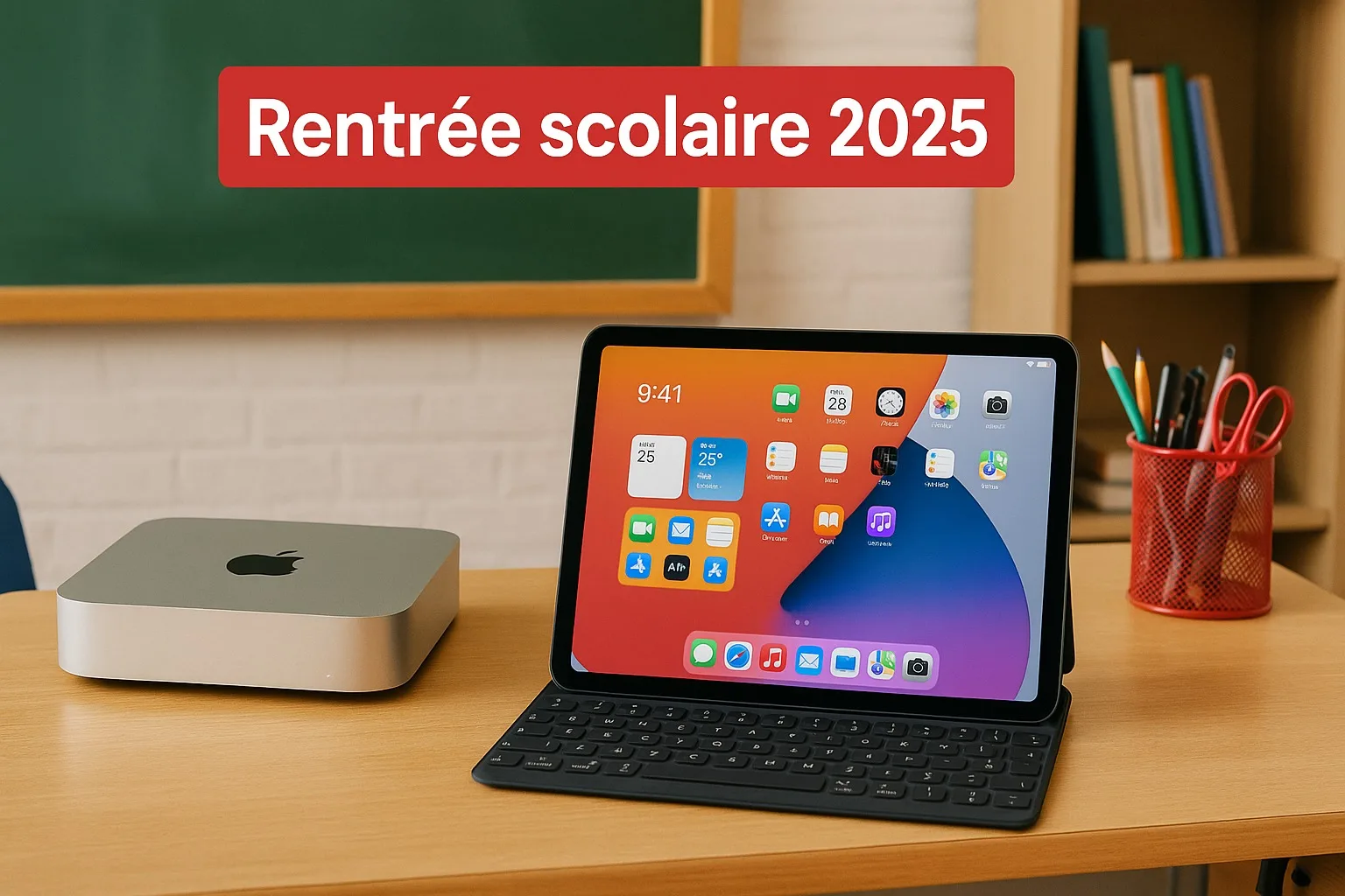Rentrée scolaire 2025 : Pourquoi un Mac Mini + iPad est mieux qu’un MacBook pour les étudiants ?