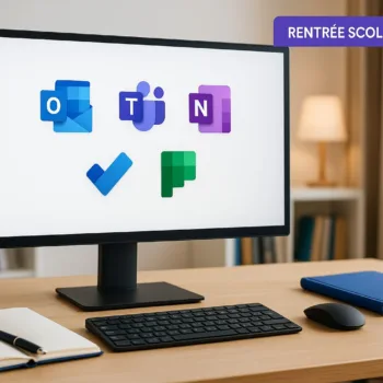 Rentrée scolaire 2025 : 5 outils Microsoft 365 pour s’organiser efficacement