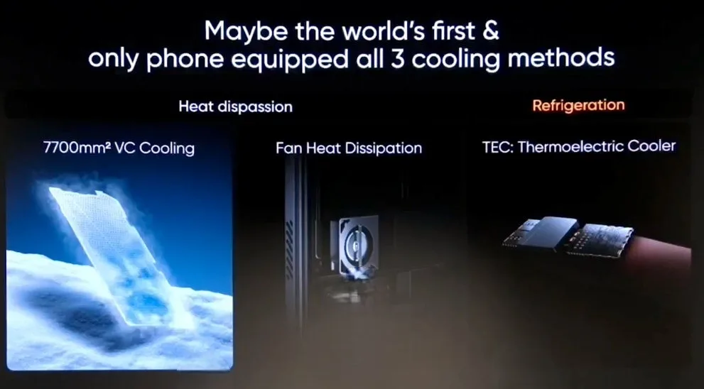 realme chill fan phone cooling s