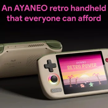 Ayaneo Pocket Air Mini : la console rétro la plus abordable de la marque