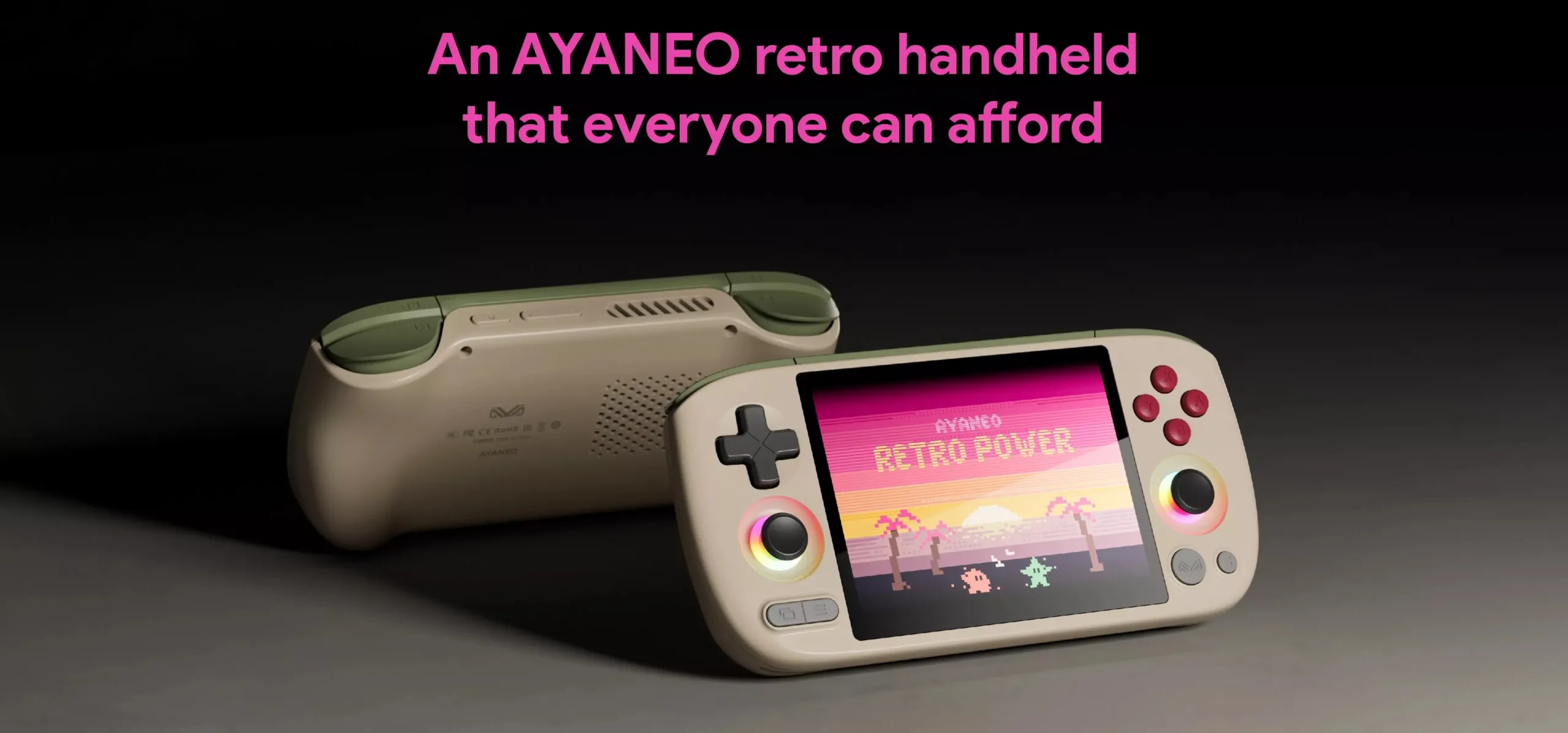 Ayaneo Pocket Air Mini : la console rétro la plus abordable de la marque