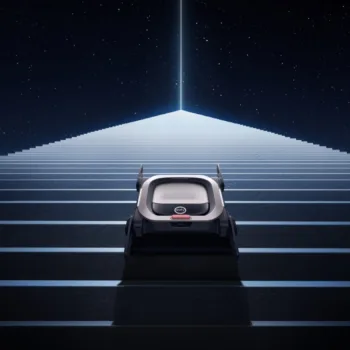 Eufy MarsWalker : le robot qui porte… un robot aspirateur dans les escaliers