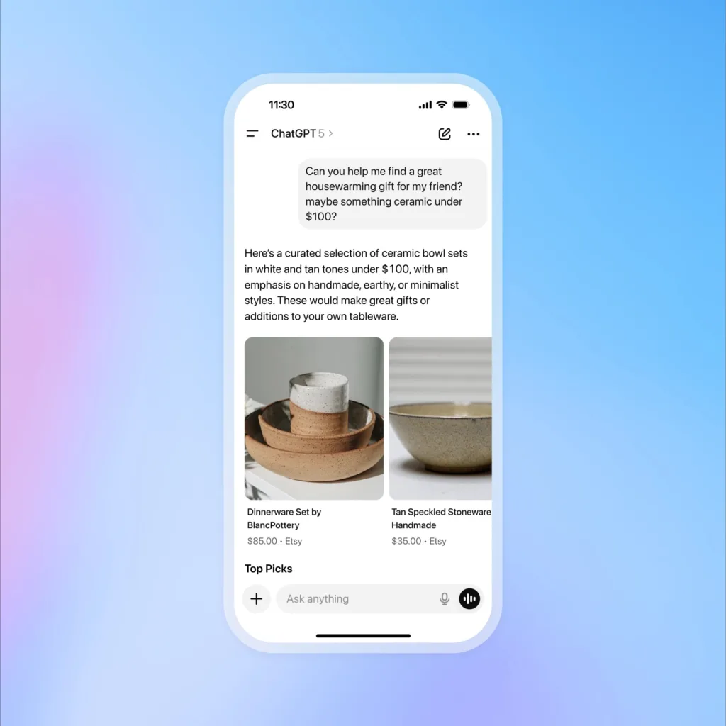ChatGPT devient une boutique : OpenAI lance l’achat direct avec Stripe et le protocole Agentic Commerce 45 4d266bea81a0451f028d9fdaa47bd0eb