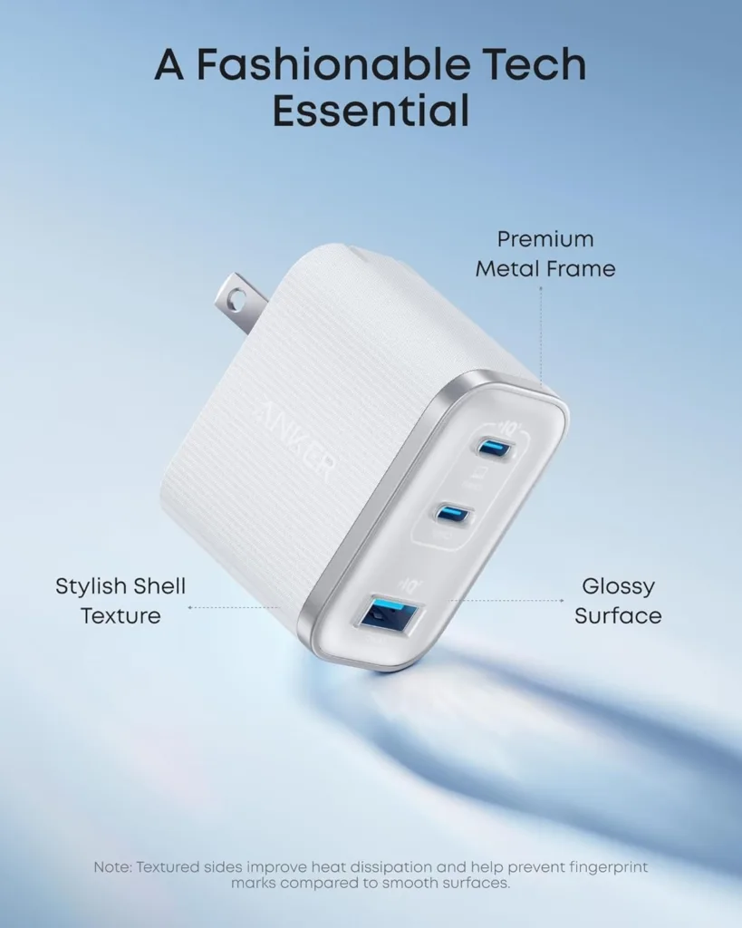 Anker Nano Charger 70W (3 ports) : un mini chargeur puissant pour tout recharger 37 7c2bb277 c199 439e b2e6 a01b8e28