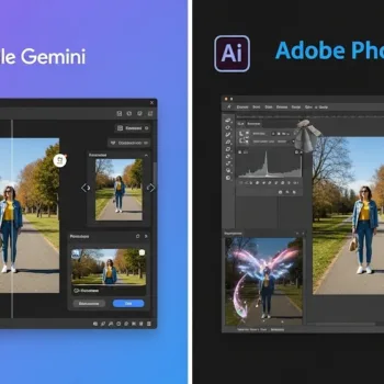 Google Gemini vs Photoshop : l’IA qui réinvente l’édition d’images