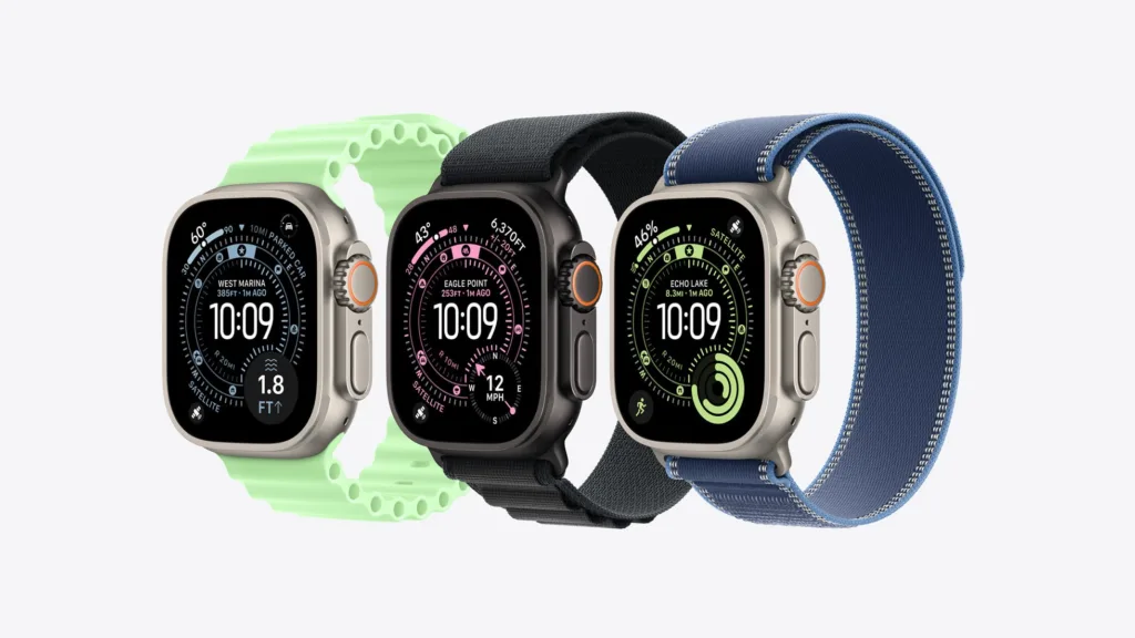 Apple Watch Ultra 3 : écran agrandi, SOS satellite et suivi de l’hypertension 47 Apple Watch Ultra 3 bands 250909