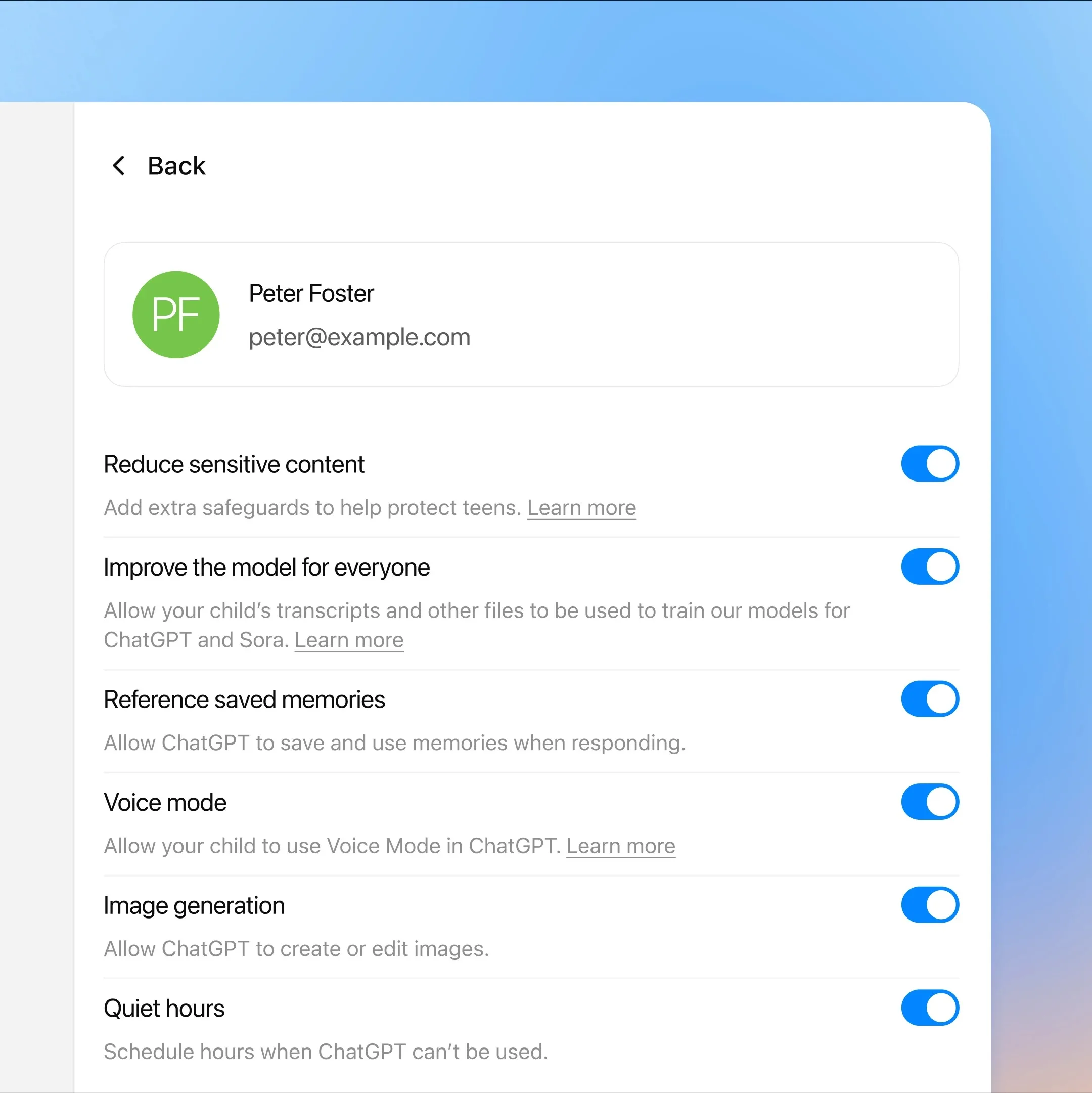 Blog Static Controls screen 1080