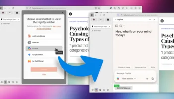 Firefox intègre Microsoft Copilot : vers un navigateur ouvert aux IA tierces