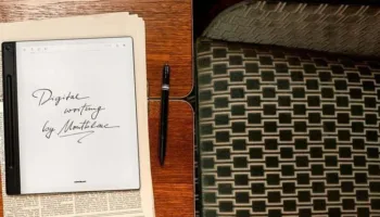 Montblanc Digital Paper : une tablette e-Ink de luxe pour écrire autrement