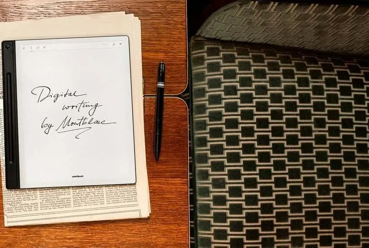 Montblanc Digital Paper : une tablette e-Ink de luxe pour écrire autrement