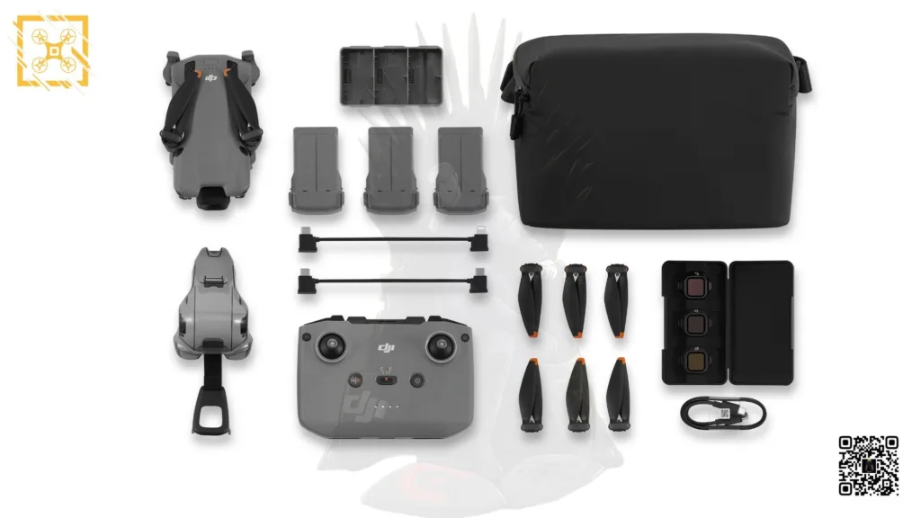 DJI Mini 5 Pro : Fly More Combo, batteries et télécommandes fuitent avant le lancement 51 G0ODZ0KXAAAvBu0