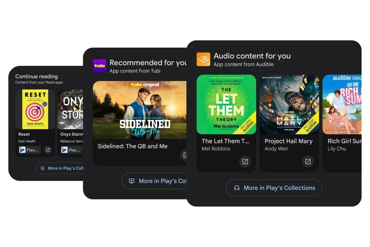 Google Play Store : l’onglet Vous centralise vos contenus et recommandations