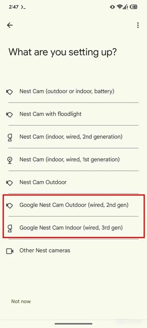 Google upcoming Nest products 2