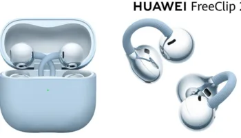 Huawei FreeClip 2 : écouteurs open-ear avec IA, design ultraléger et 38h d’autonomie