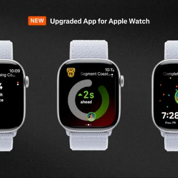 Strava ajoute Live Segments et repense son app sur Apple Watch