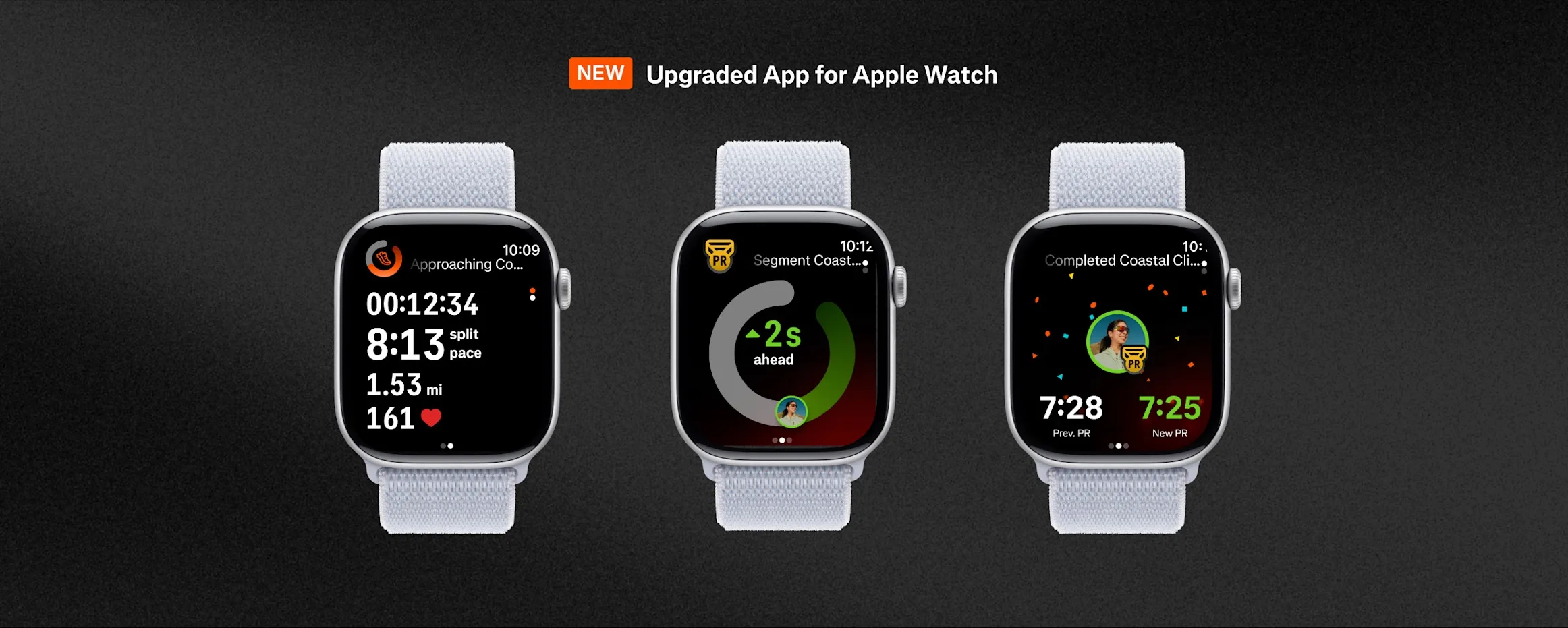 Strava ajoute Live Segments et repense son app sur Apple Watch