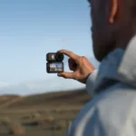 Hiking magnetic mounting in both directions