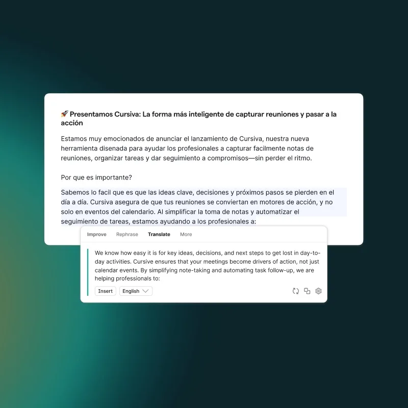 Inline Translation Spanish 1