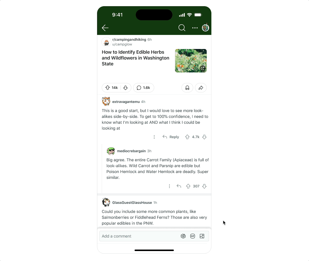 Link Viewing Experience White Background