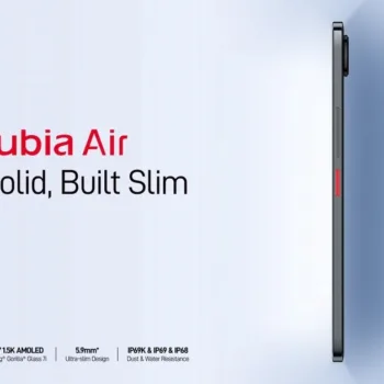 Nubia Air : le nouveau smartphone ultra-fin qui ne sacrifie pas l’endurance