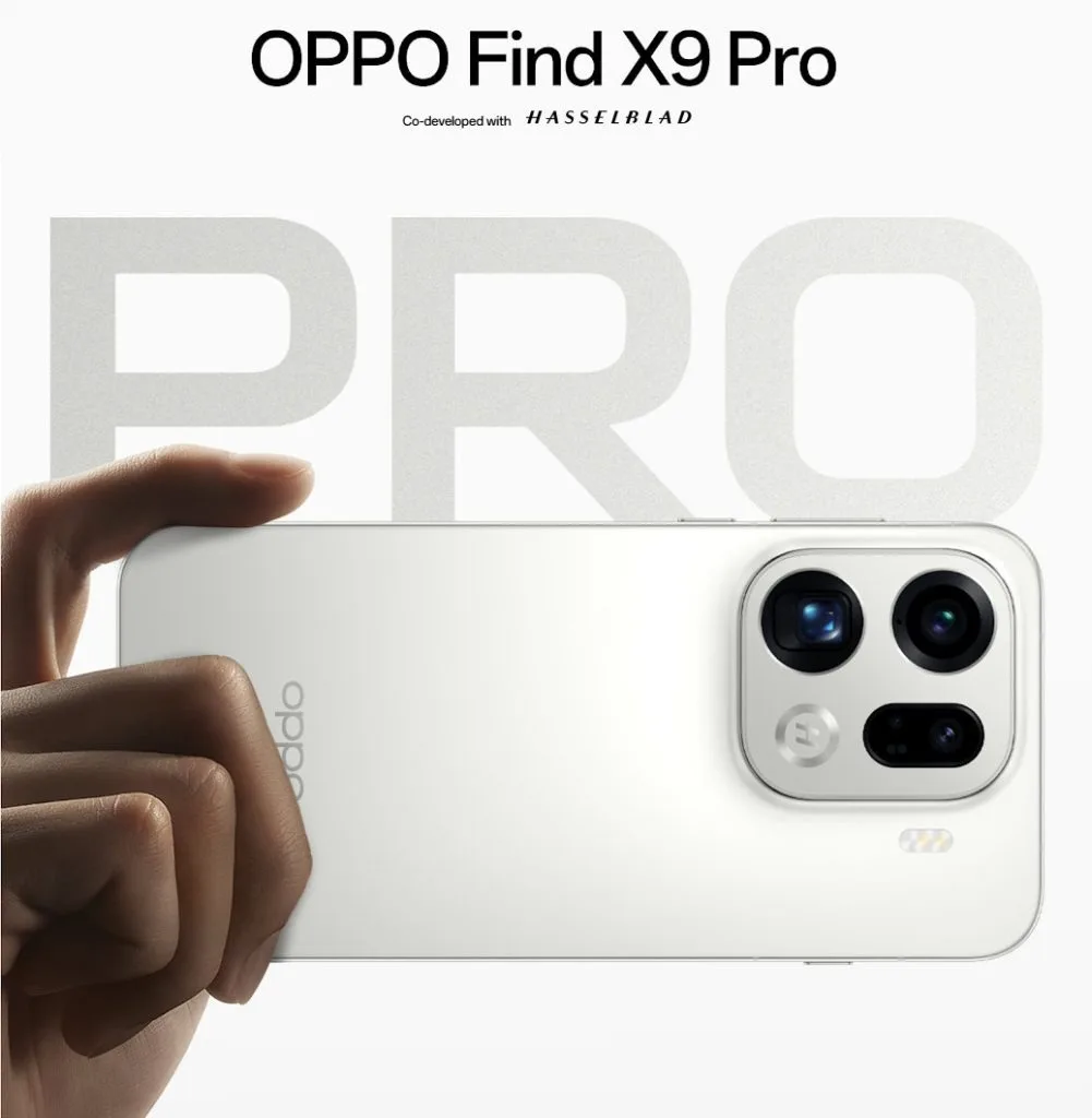 OPPO Find X9 Pro : Le smartphone qui vise l'excellence avec Hasselblad et un zoom 200 mégapixels