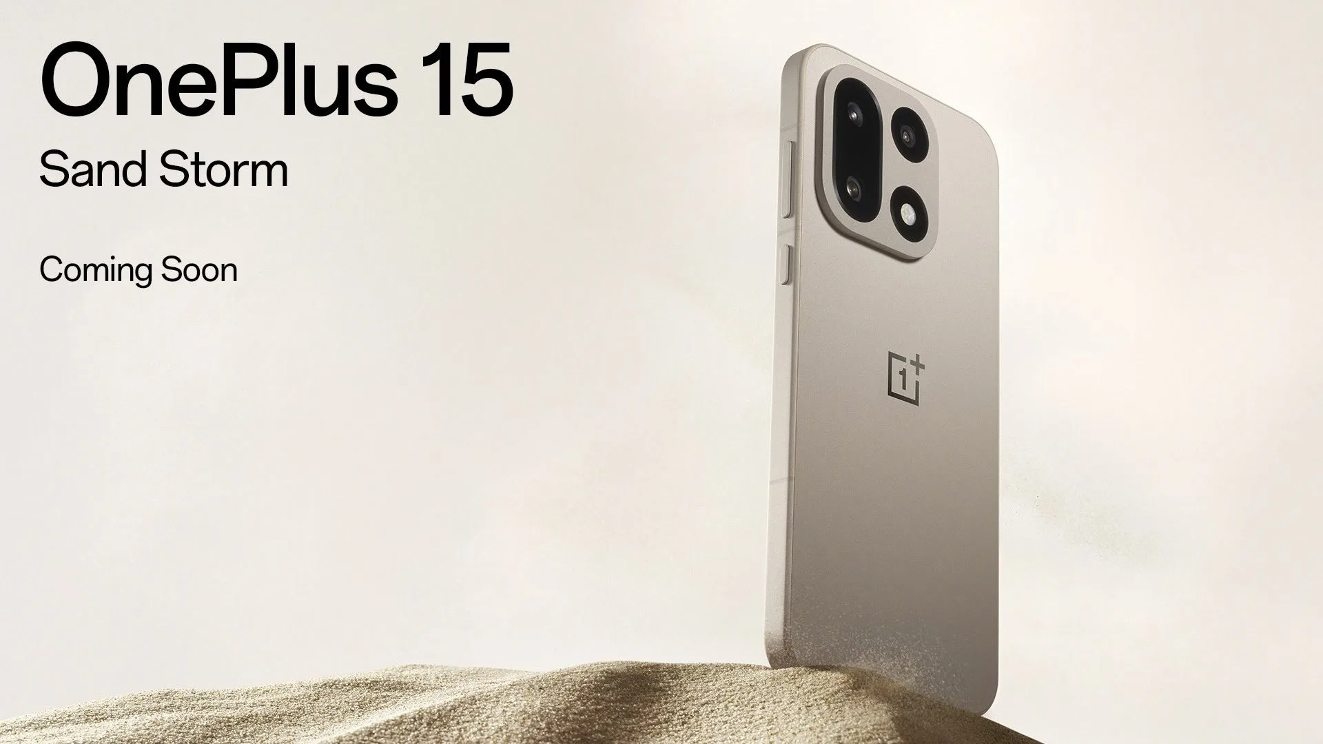 OnePlus 15 : lancement mondial imminent, design « Sand Storm » et puissance extrême au programme