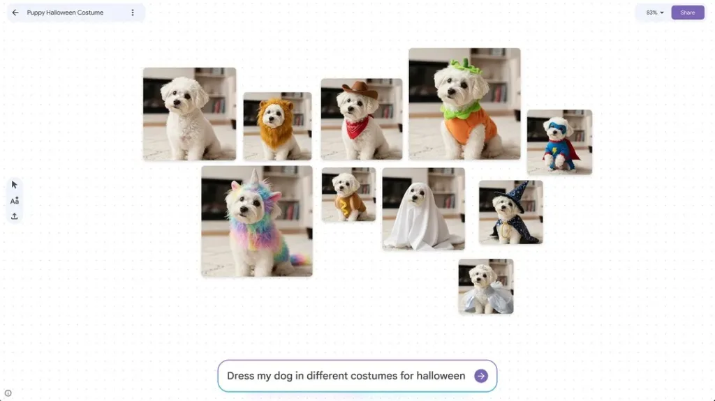 Puppy in Halloween Costumes.max