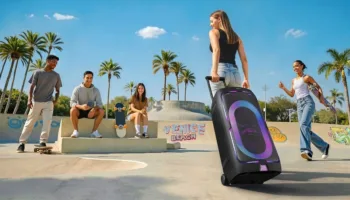 Samsung Sound Tower ST50F et ST40F : puissance, lumière et mobilité pour vos soirées