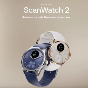 Voici la nouvelle Withings ScanWatch 2 : IA prédictive, 35 biomarqueurs et 35 jours d’autonomie