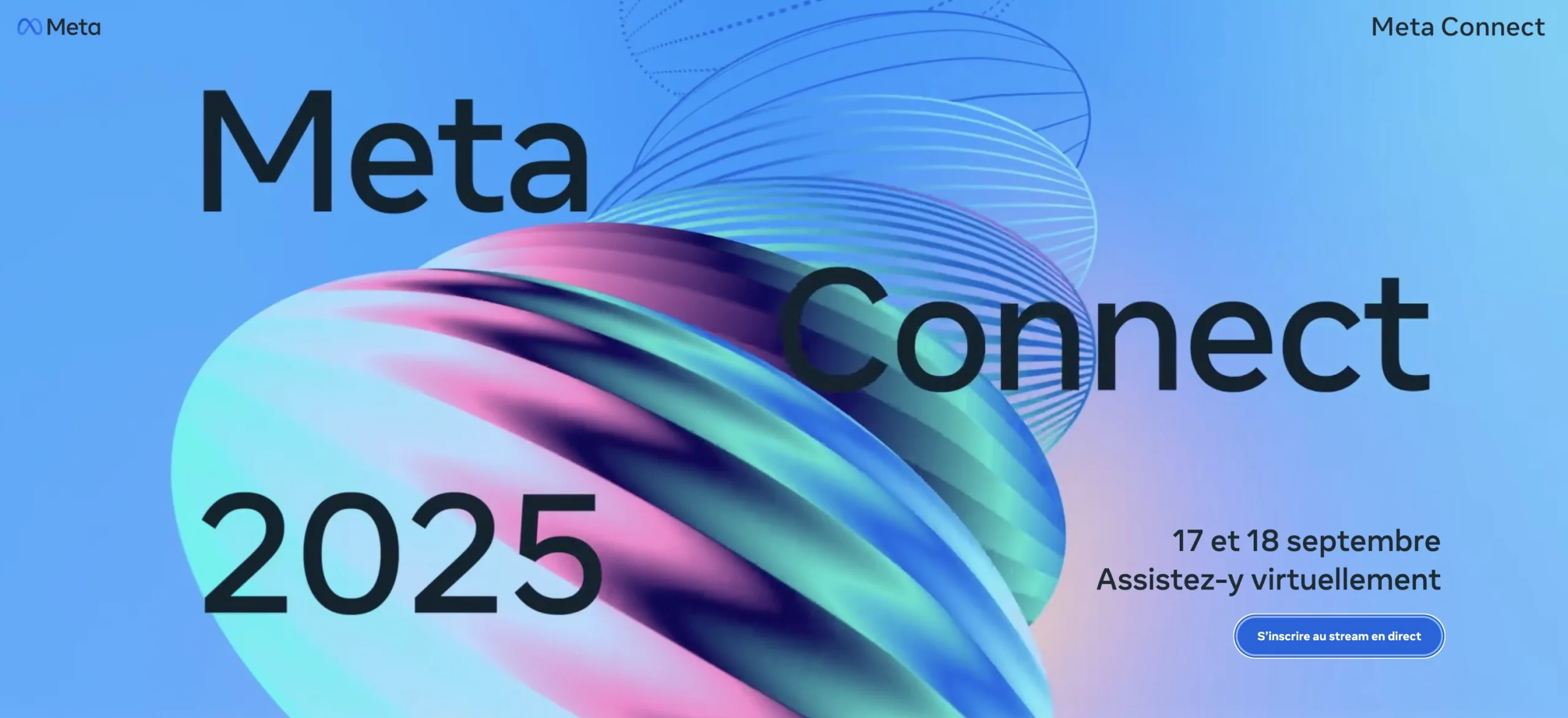 Meta Connect 2025 : lunettes connectées, IA et un petit mot sur le métaverse ?