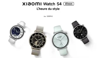 Xiaomi lance la Xiaomi Watch S4 de 41 mm en Europe, à partir de 159,99 €