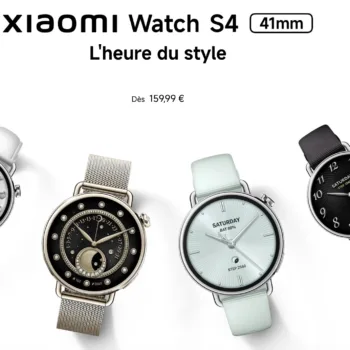 Xiaomi lance la Xiaomi Watch S4 de 41 mm en Europe, à partir de 159,99 €