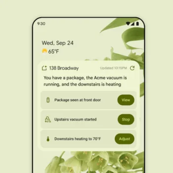 Google Home app : refonte avec Gemini et nouvelle barre « Ask Home »
