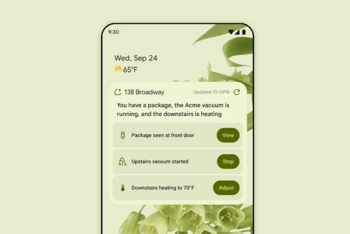 Google Home app : refonte avec Gemini et nouvelle barre « Ask Home »
