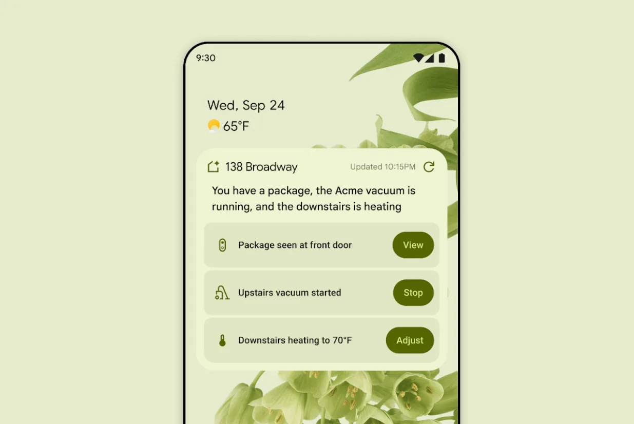 Google Home app : refonte avec Gemini et nouvelle barre « Ask Home »