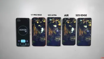 iPhone Air : sa petite batterie surpasse les Galaxy S25 en autonomie