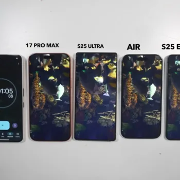 iPhone Air : sa petite batterie surpasse les Galaxy S25 en autonomie