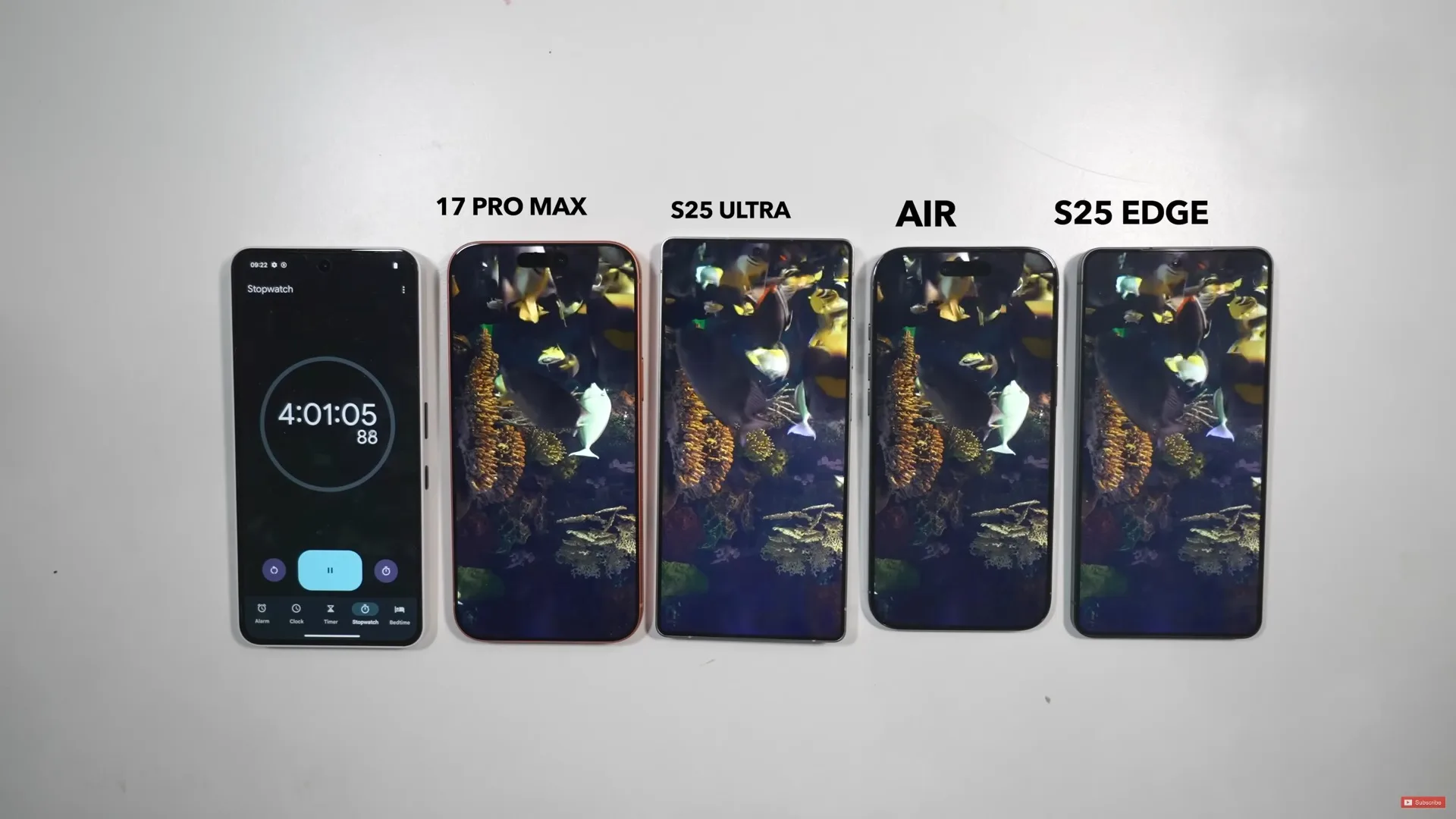 iPhone Air : sa petite batterie surpasse les Galaxy S25 en autonomie